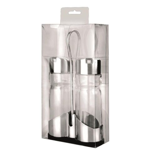 Galheteiro Com 2 Peças Em Inox Clássica Ibili