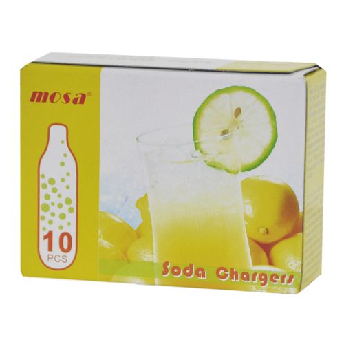 Capsulas De Gas Caixa 10 Peças Unica Soda