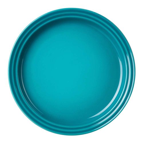 Prato Redondo Azul Caribe 23cm le Creuset