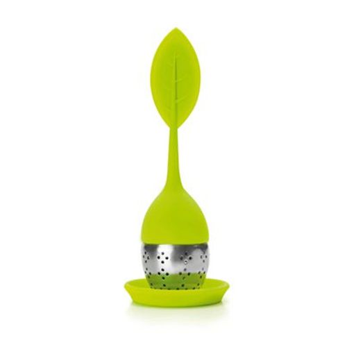 Infusor Para Chá Inox Com Silicone Verde Ibili