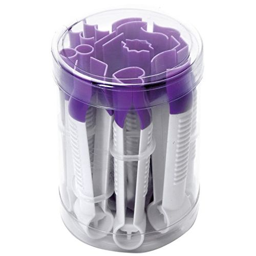 Jogo 10 Pinças Decorativa Para Fondant Ibili