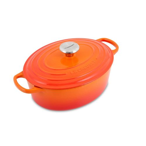 Panela Oval Signature Laranja 27cm le Creuset