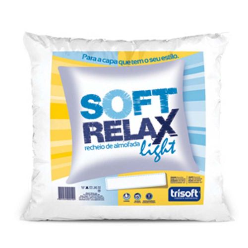 Refil Almofada Soft Relax Trisoft 50x50 Unica u