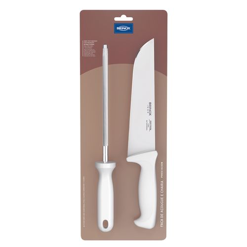 Conjunto Pchurrasco 2Pc Precision Faca+Chaira