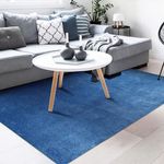 TapeteChinesMicrofibraAlba250x350mA09AzulRoyal