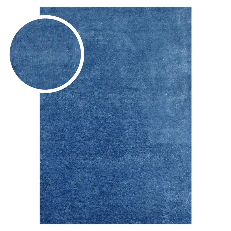 TapeteChinesMicrofibraAlba250x350mA09AzulRoyal