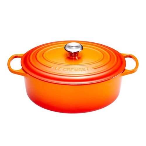 Panela Oval 31cm Signature Laranja le Creuset