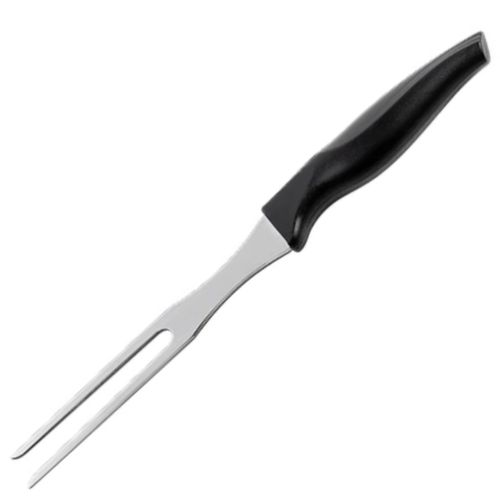 Garfo Trinchante Cross Preto Brinox