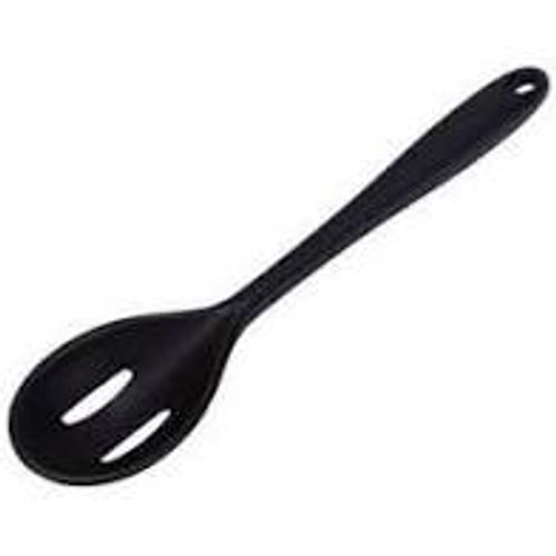 Colher De Silicone Com Furo Preta Bono Home