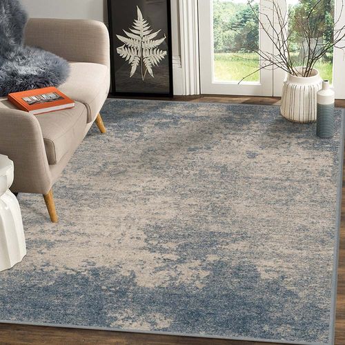 Tapete Belga Harmony Trendy Cinza/Azul 2.00X3.00M