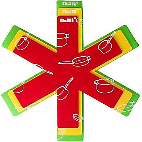 Conjunto 3 Protetores De Panelas Fieltro Colorido 45Cm Ibili