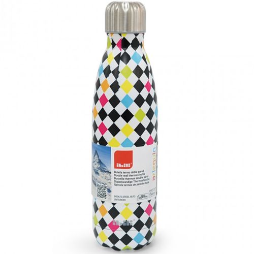 Garrafa Térmica Thermo Hermética 500Ml Colorida Ibili