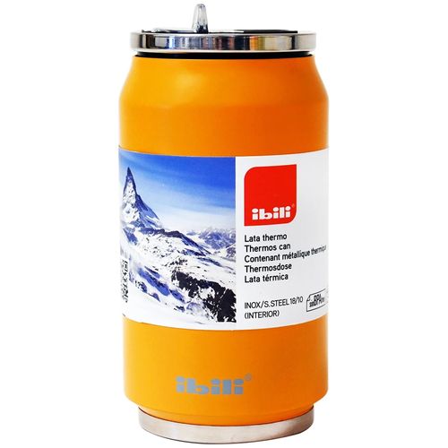Lata Isotérmica 330Ml Laranja Ibili