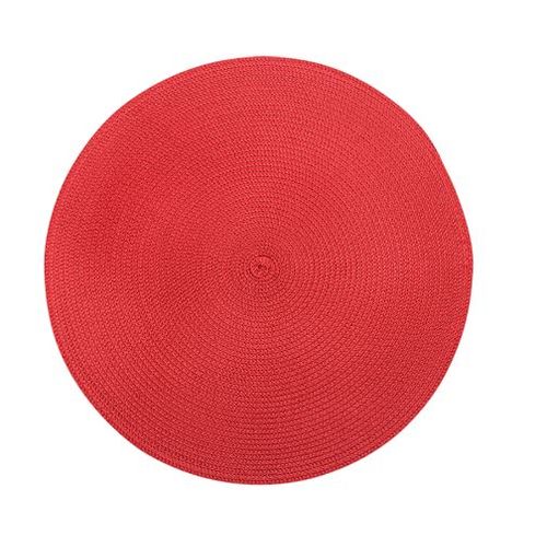 Lugar Americano Straw Placemat 38Cm Vermelho Brinox