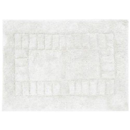Tapete Indiano Abc 0.60X0.90 Branco Gri New 101/1250 Gsm Abdalla