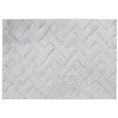 Tapete Indiano Abc 0.60X0.90 Branco Gri-10020/1500 Gsm Abdalla