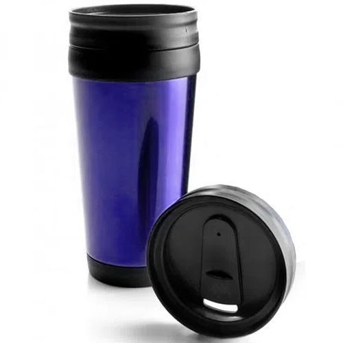 Caneca Térmica Parede Dupla 380 Ml Roxa 736200 Ibili