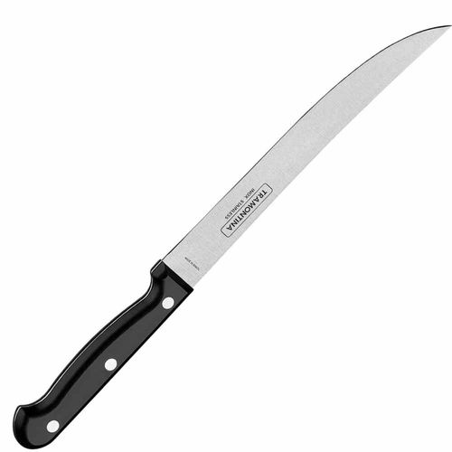 Faca Trinchante 8'' Ultracorte Preto  Tramontina