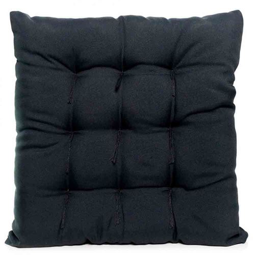 Assento Futton 40x40cm Oxford Chumbo Artesanal Teares