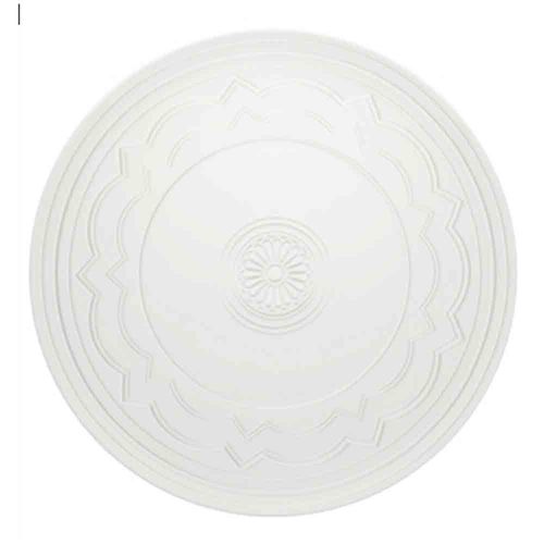 Prato Marcador Ornamental Branco Vista Alegre