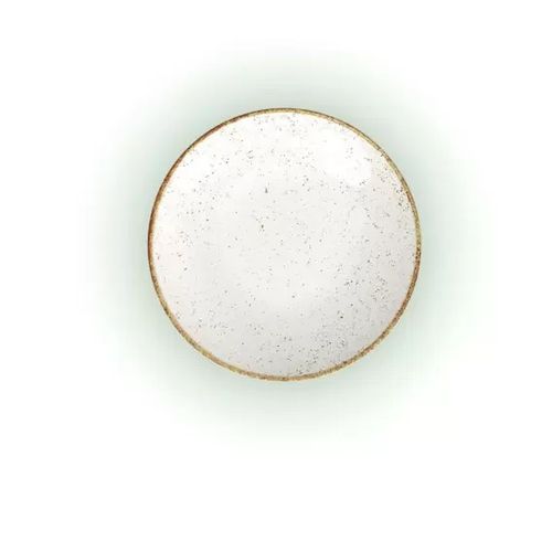Prato Raso Rustico 25cm Marrom Tramontina