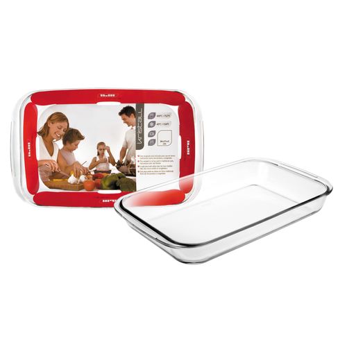 Refratario Retangular Kristall 30x18x5cm 1,6L 6/6 Ibili