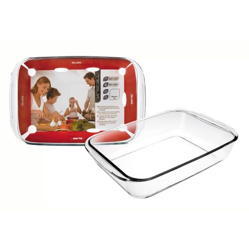 Refratario Retangular Alta Kristall 40x25x10 cm 4,1L 6/6 Ibili