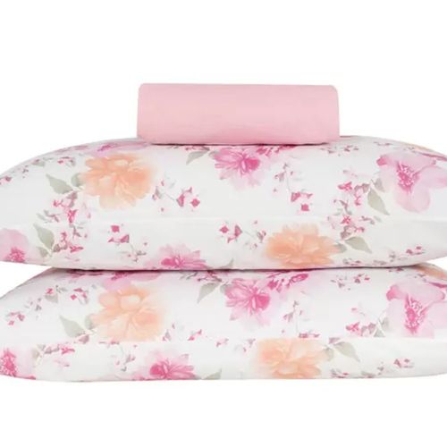 Jogo de Cama Royal King Size - Rosa