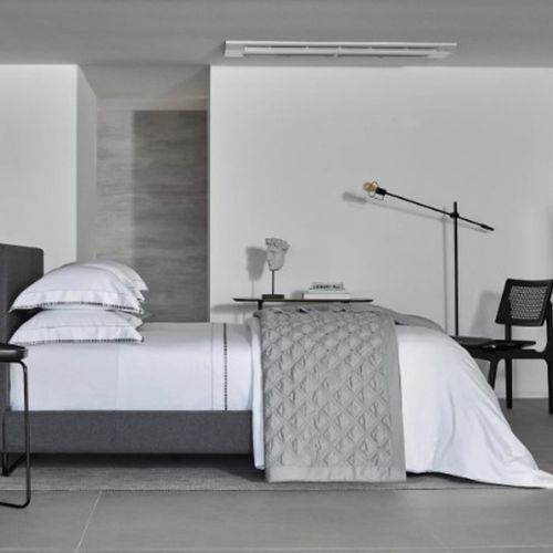 Jogo Cama Bordado The Public Queen Size - Bege