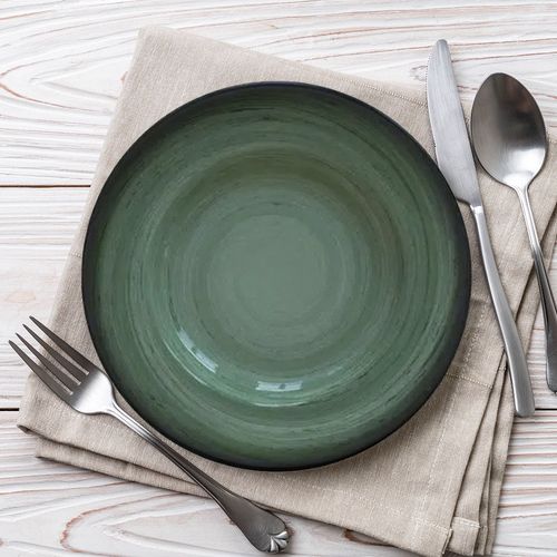Prato Fundo al Rust 23cm Verde u