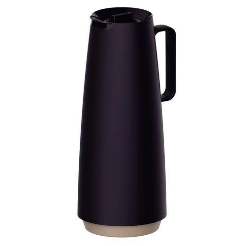Bule Térmico Inox 1l Preto