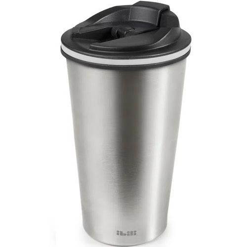 Caneca Térmica 410Ml Inox Tampa A Vácuo Ibili