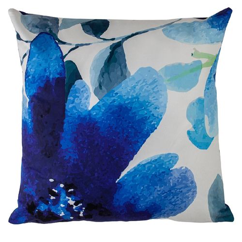Capa de Almofada Jolitex 43x43cm Blue Estampada