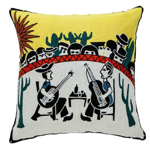 Capa de Almofada 45x45cm Sertao Cordel