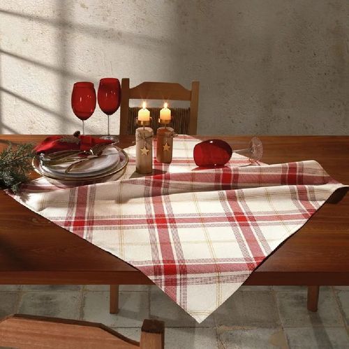 Toalha De Mesa Natal 0,78x0,78 Estampado