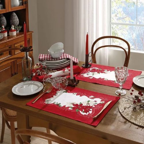 Lugar Americano Natal 0,45x0,31 Estampado