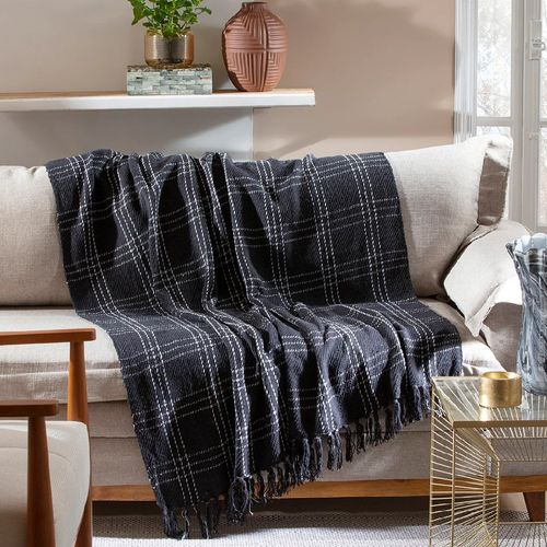 Xale Para Sofa 130 x 150 cm Preto