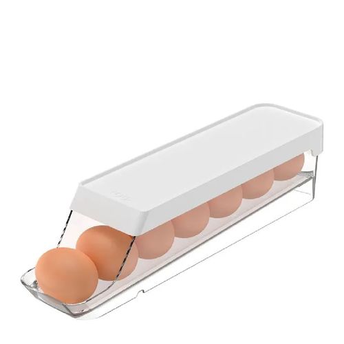 Organizador de Ovos Clear Fresh 7un Branco