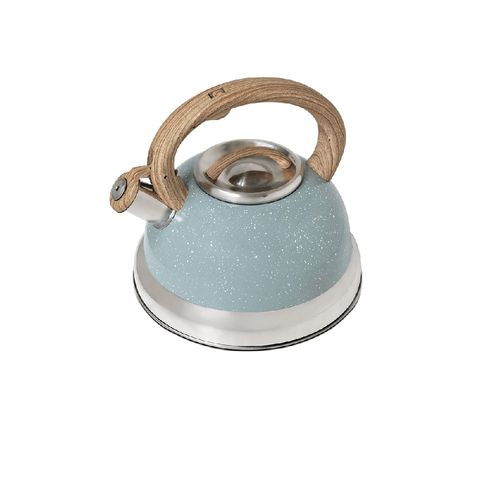 Chaleira de Inox Com Apito 2,7l Roma Verde Brinox