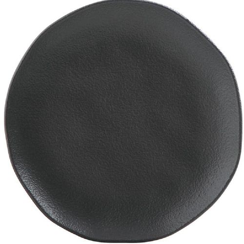 Prato Sobremesa Preto Matte Preto