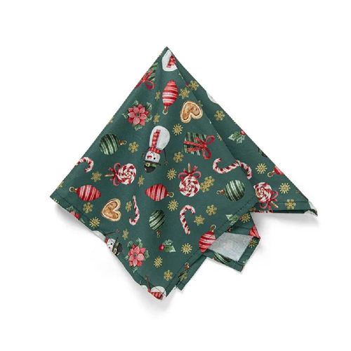 Guardanapo Home 4 Peças 45x45 Boneco de Neve
