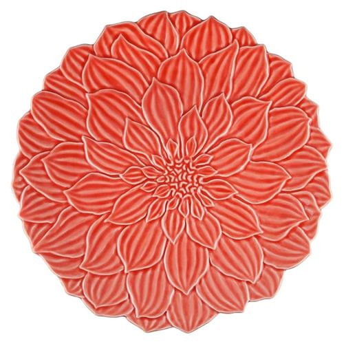 Sousplat Porcelana Daisy Coral Rojemac