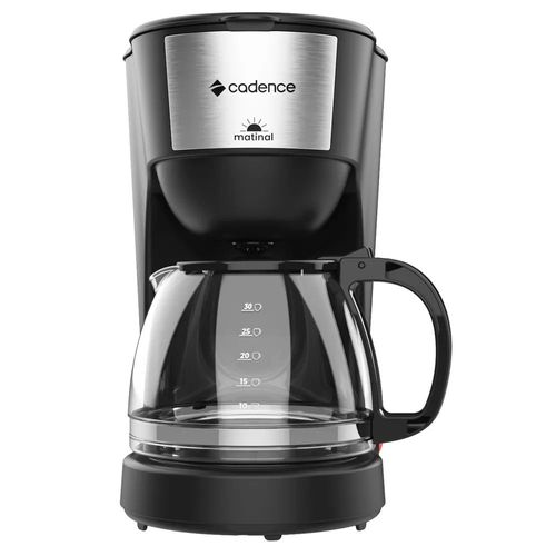 Cafeteira Cadence 127v Preta c Inox