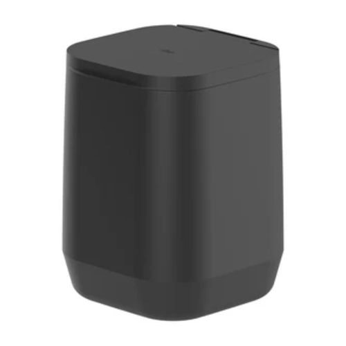 Lixeira de Piso/parede ou 6l Linha Aura - Preto