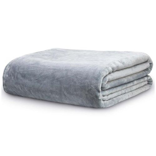 Cobertor  Velour  Neo Casal Cinza 1,80mx2,20 - Camesa