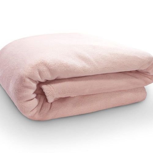 Cobertor Queen Velour Neo Clássico  220x240 Rose - Camesa
