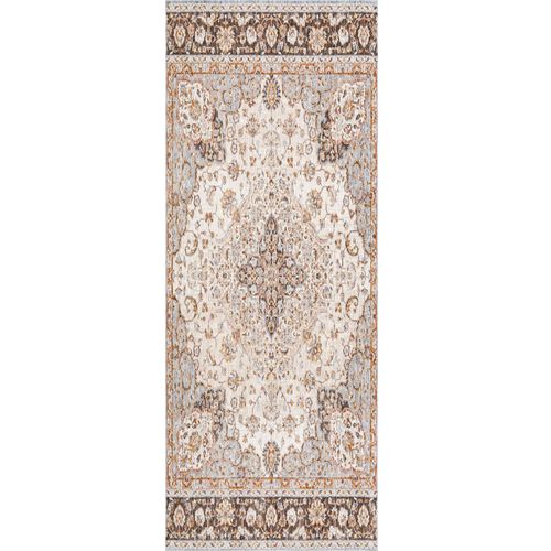Tapete Egipcio Nailah 560j 0,57x0,90  Cinza Claro - Abdalla