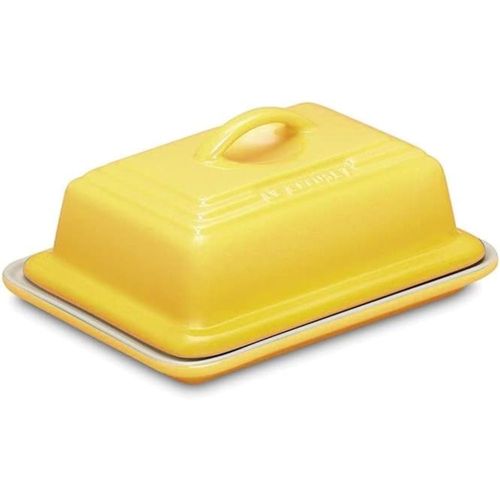 Manteigueira de Cerâmica le Creuset Amarelo Soleil 9x12cm