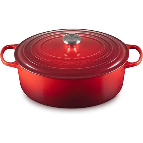 Panela Oval 33cm Signature Vermelho le Creuset